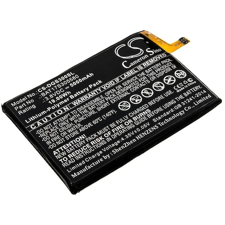 Replacement For Doogee S30 Battery